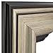 Craig Frames Sonora, Aged Silver and Black Picture Frame, 16 by 20-Inch