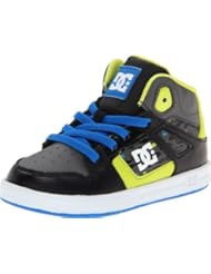 DC Rebound SE UL Skate Shoe (Toddler),Black/Grey,10 M US Toddler