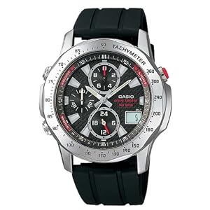 CASIO WAVECEPTOR CHRONOGRAPH CHRONO ATOMIC WATCH WVQ550A-1A1V