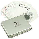 Tennessee Volunteers Playing Cards with Tin
