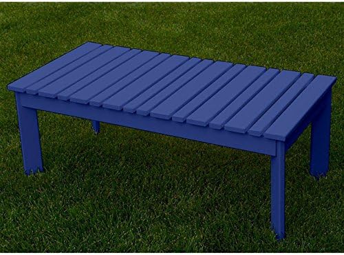 Prairie Leisure Aspen Adirondack Coffee Table Berry Blue