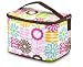 Fun Flower Train Case Make-up Cosemetic Bag or Lunch Bag Tote By Room It Up