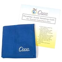 Oasis Microfiber Suede Polishing Cloth for Musical Instrument Care