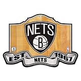 Wincraft Brooklyn Nets 11x17 Wood Sign