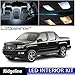 LEDpartsNow Interior LED Lights Replacement for 2006-2014 Honda Ridgeline Accessories Package Kit (17 Bulbs), WHITE