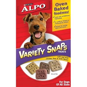 Alpo Variety Snaps Dog Treats, 32 oz (Pack of 6)