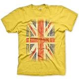 Distressed Union Jack Fine Jersey T-Shirt