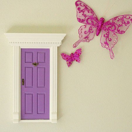 'Lil Fairy Doors (Purple)