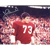 Steiner Sports NCAA John Hannah Alabama Color Horizontal Autographed 8-by-10-Inch Photograph