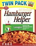 Hamburger Helper Twin Pack, Lasagna, 12.8-Ounces (Pack of 4)