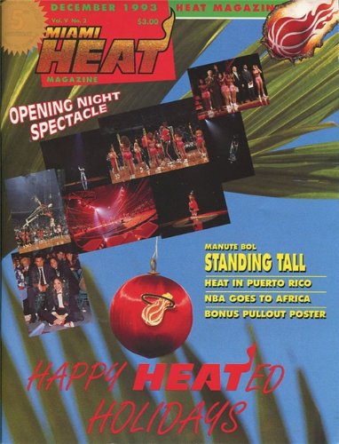 1993 Miami Heat Holiday Program