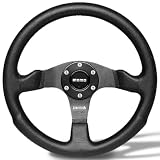 Momo COM35BK0B Competition 350 mm Leather Steering Wheel