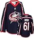Rick Nash Youth Jersey: Reebok Navy #61 Columbus Blue Jackets Youth ...