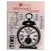Woodware 4 x 4 Clear Cling Stamps - FRS053 Tic Toc