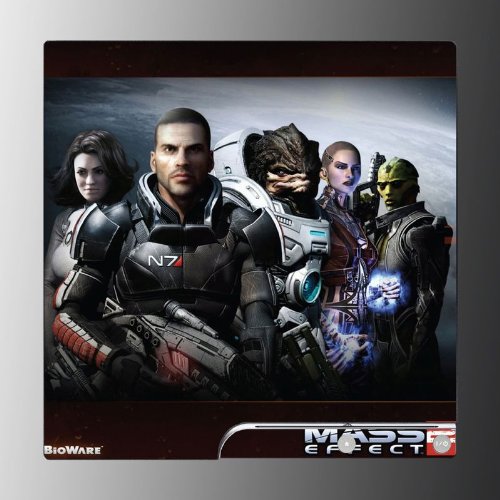 Mass Effect 2 FPS RPG game Vinyl Decal Skin Protector Cover for Sony Playstation 3 PS3 Slim