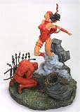  : DF Daredevil: Death of Elektra Diorama Statue