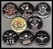 Avenged Sevenfold A7x Set of 8 - 1 Inch Magnets