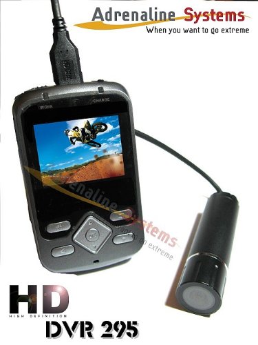 HD Helmet Camera + Stereo Sound - Helmet Mounted Action Cam for Extreme Sports and Racing Enviroments. Perfect for Motorcyle Racing, Car Competition, Downhill, Freeride, Sky Diving, Climbing and much more