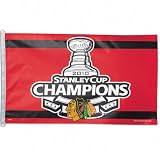 Chicago Blackhawks 2010 Stanley Cup Champions 3x5 Flag