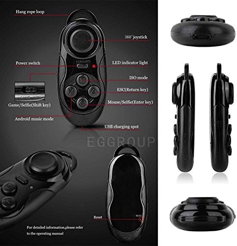Wireless Bluetooth Controller Gamepad Joypad for Samsung Gear VR Glasses Oculus