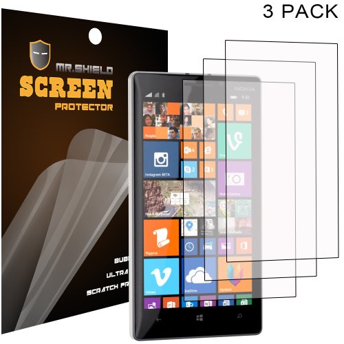 Mr Shield For (Microsoft) Nokia Lumia 930 Anti Glare [Matte] Screen Protector [3-PACK] with Lifetime Replacement Warranty
