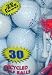 30 gebrauchte Golfbälle und Tees