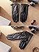 Harrms Best Luxury touchscreen Italian Nappa Genuine Leather Gloves for women's Texting Driving Cashmere Lining