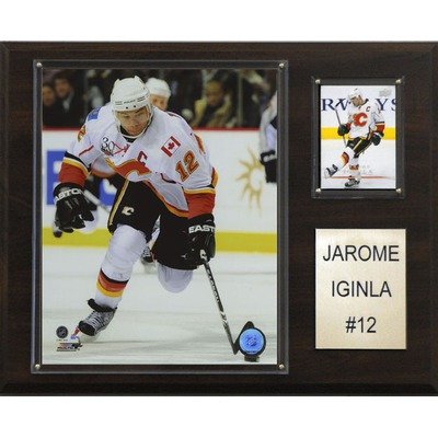 NHL Calgary Flames Jarome Iginla Player Plaque