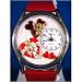 Whimsical Watches Unisex Valentine's Day Silver Watch Watch S1226001