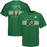 NHL Green St. Patrick's Day Player Name and Number T-ShirtLarge