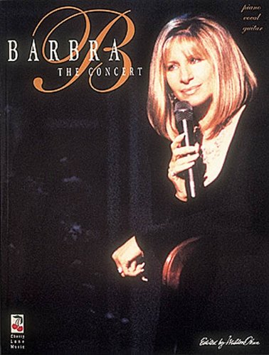 barbra streisand the concert piano vocal guitar