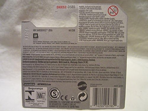 Hot Wheels 2016 HW Daredevils OLDS 442 W-30 1:64 Scale Collectible Die Cast Metal Toy Car Model #1/10 on International Short Card