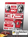 SC Freiburg Aufkleberkarte