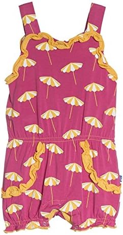 Kickee Pants Striped Sweetie Pie Romper-Umbrella