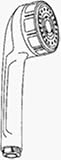 Do it Best 6-Jet Personal Shower Massage