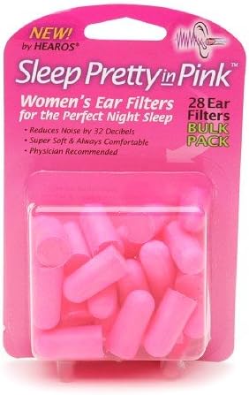 Sleep Pretty in Pink Women's Ear Filters 14 pr(PACK OF 2)