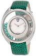 Versace Women's 86Q961MD497 S455 Destiny Precious Genuine Lizard Mother-Of-Pearl Diamond 70-Emerald Watch from Versace