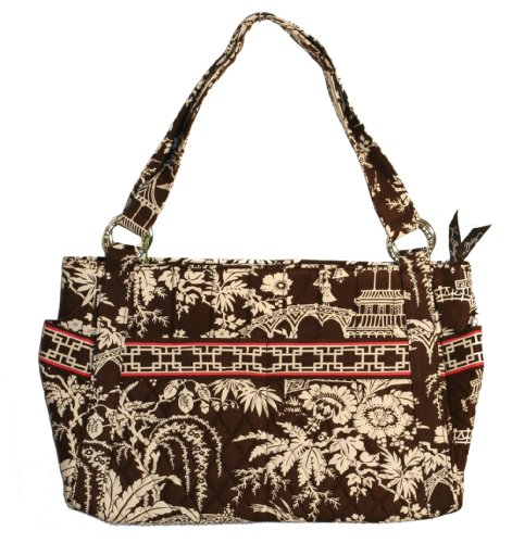 51yWpduen2L Vera Bradley Stephanie Imperial Toile Bag Purse