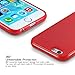 technext020 iPhone 6S Red Case, Shockproof Ultra Slim Fit Silicone TPU Soft Gel Rubber Cover Shock Resistance Protective Back Bumper for iPhone 6 Red