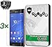 [3-Pack] Xperia Z3 Screen Protector, PThink® [Tempered Glass][9H Hardness][Anti-Scratch][Fingerprint Resistant][Easy-Install] Screen Protector for Sony Xperia Z3