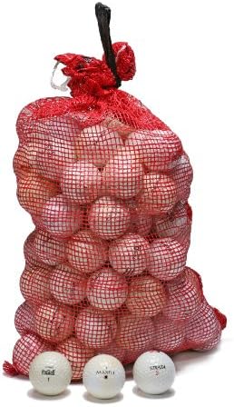 Nitro Shag Practice Golf Balls Bag with Assorted Golf Ball Brands and Models Grade AA for Practice - 96 Balls - Assorted (PRAC96ONB)