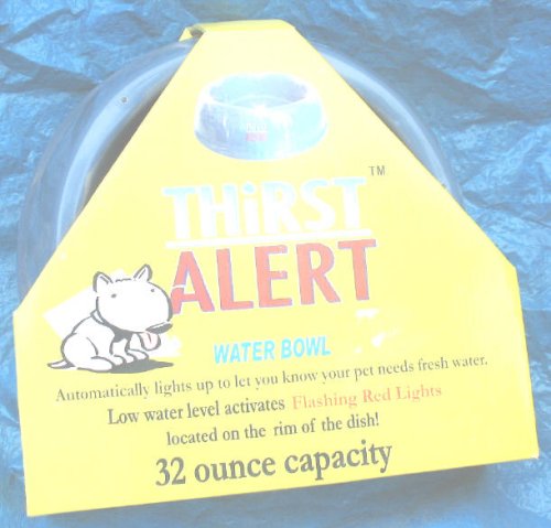 Dog or Cat Thirst Alert Water Bowl