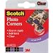 3M Scotch Photo Corners Self Adhesive 250/Box, Clear