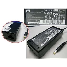 HP Special Edition L2000 laptop Series AC Adapter / Notebook Charger / Power Supply Cord; Pavilion DV1000 DV2000 DV4000 DV6000 DV8000 DV9000, 65w