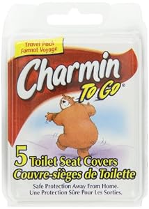 Charmin To Go Toilet Seat Covers, 5-Count (Pack Of 12)