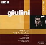 Faur�: Requiem; Verdi Four Sacred Pieces