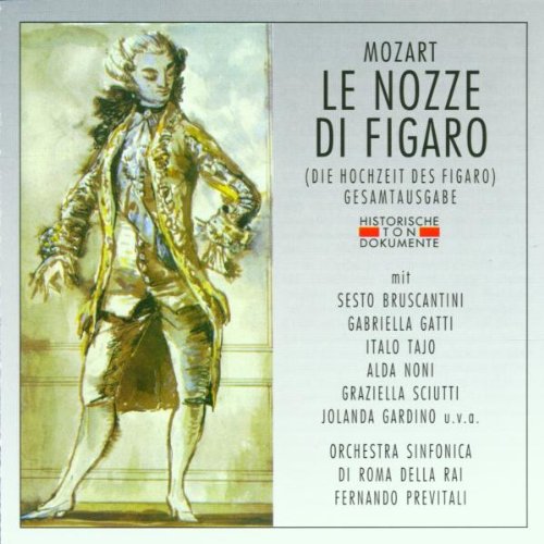 Cantus-Line (DA Music) Mozart: Figaros Hochzeit (Gesamtaufnahme (ital.) (Aufnahme Rom 1951)