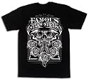 NEW! Calavera Guys T-shirt in Black by Famous Stars and Straps