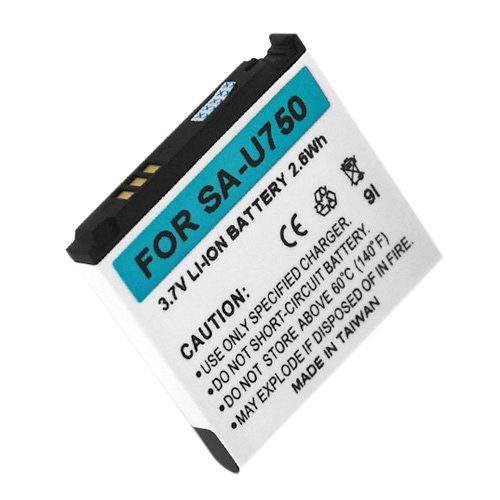 GTMax Replacement Lithium Ion Rechargeable Battery for Verizon Samsung Alias 2 SCH-U750 Cell Phone