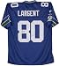 Steve Largent Seattle Seahawks Autographed Blue Jersey with HOF Inscription